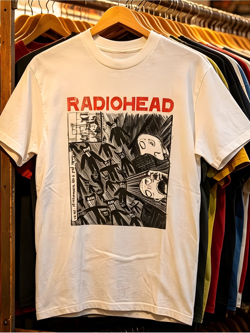 RADIOHEAD Graphic Tee Women’s White T-shirt